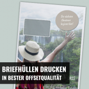 Bedruckte Briefumschläge, Offsetdruck