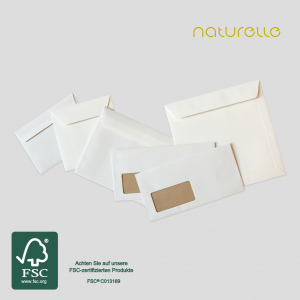 Naturelle Briefumschläge